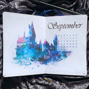 September 2020 Bullet Journal Setup- Cover