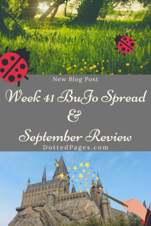 Week 41 and September Review Pin