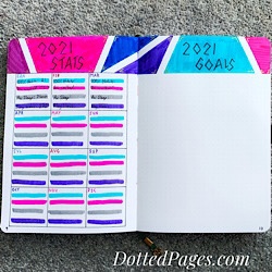 Bullet Journal Vol.4 Stats & Goals